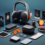 futuristic-gadgets-showcase-lineup-sleek-modern-technological-devices